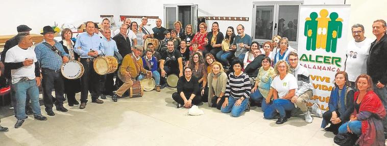 Encuentro de tamborileros en Montejo.