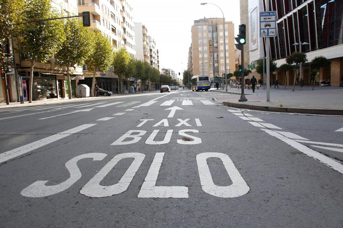 Carril bus de María Auxiliadora.