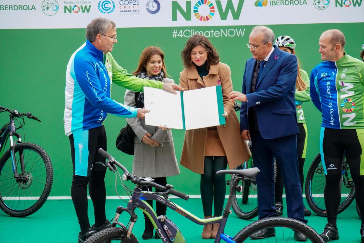 El Ayuntamiento ha suscrito el manifiesto ‘Moving for Climate NOW’.