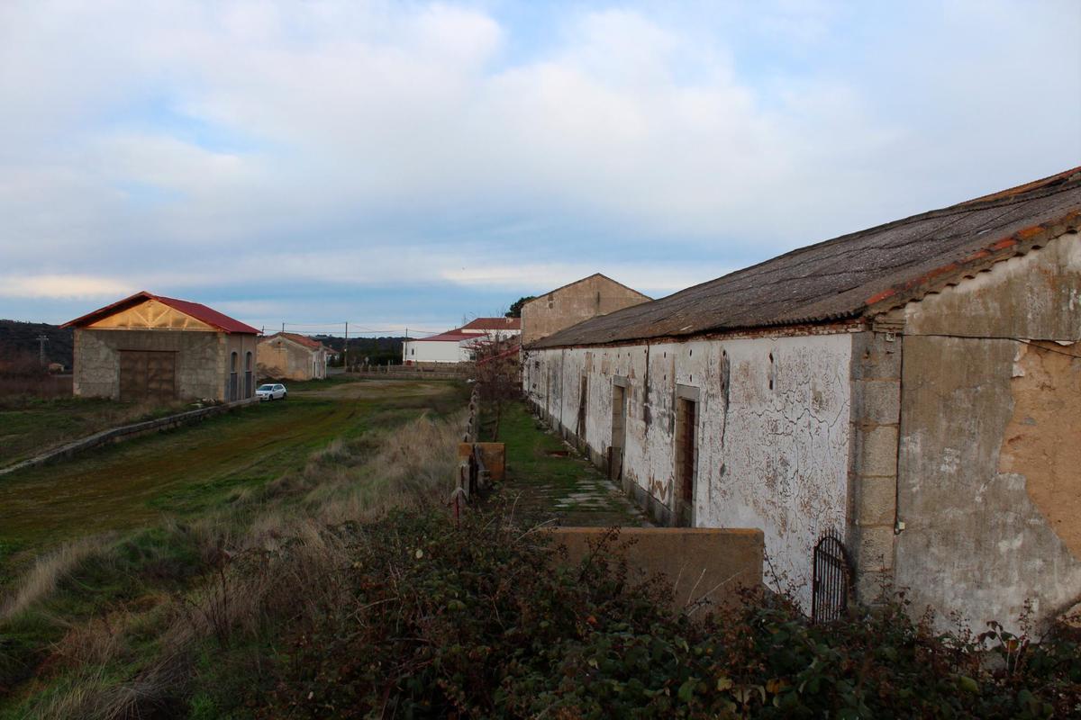 Naves laneras de Fuentes de Béjar.