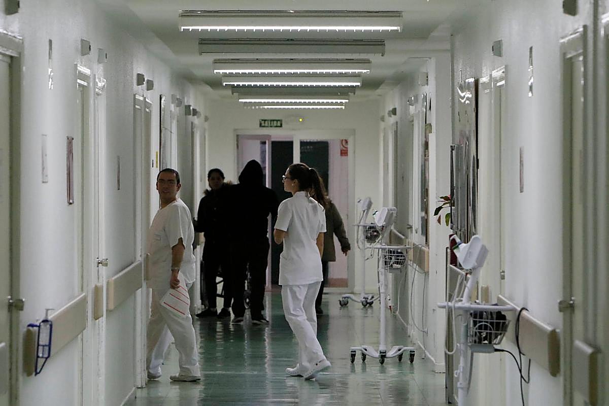 Planta de Ginecología en el Hospital Clínico.