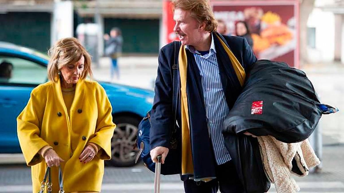 María Teresa Campos junto a Edmundo Arrocet.