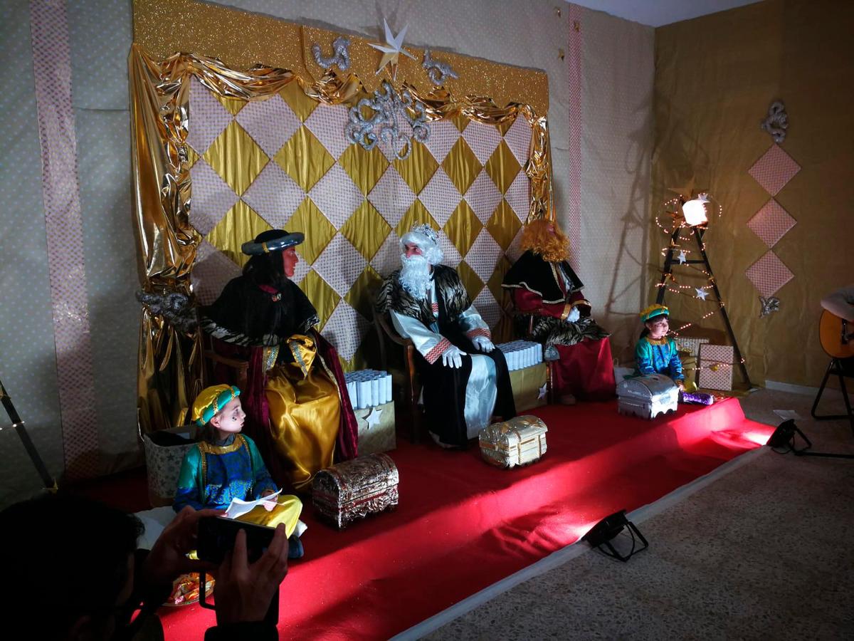 Los Reyes Magos en La Zarza.