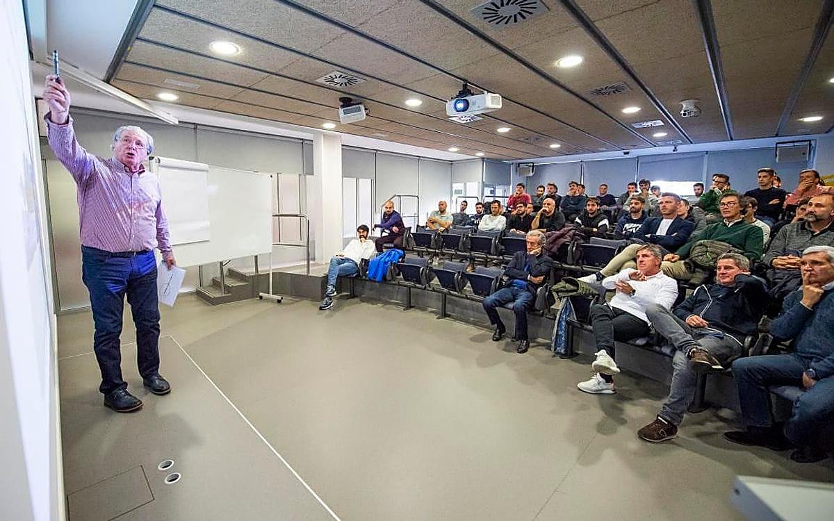 D’Alessandro en la cantera culé.