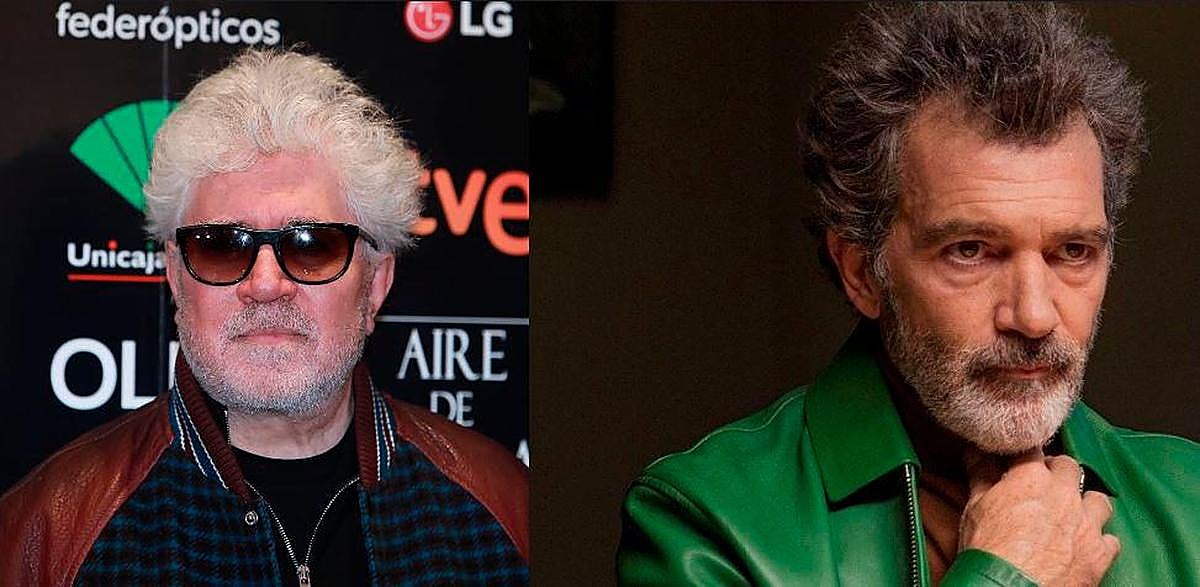 Pedro Almodóvar y Antonio Banderas.