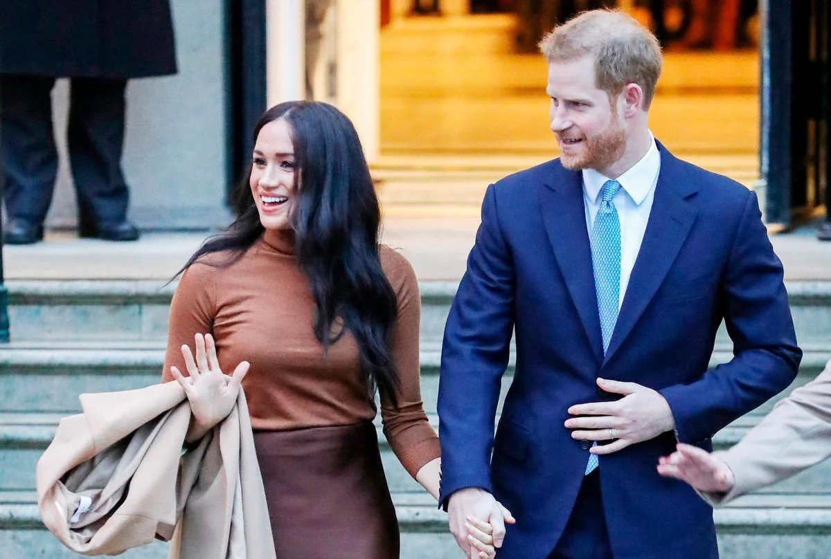 Meghan Markle y el príncipe Harry.