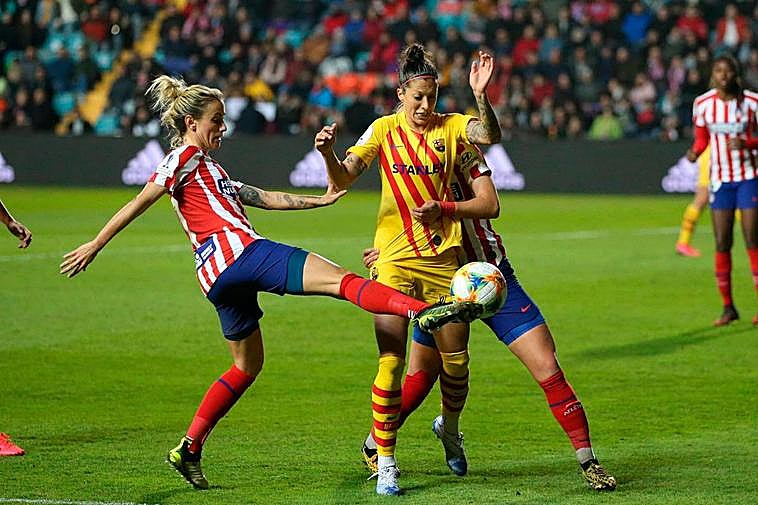 Un momento de la semifinal en el Helmántico.