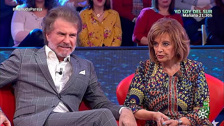 Edmundo Arrocet y María Teresa Campos.