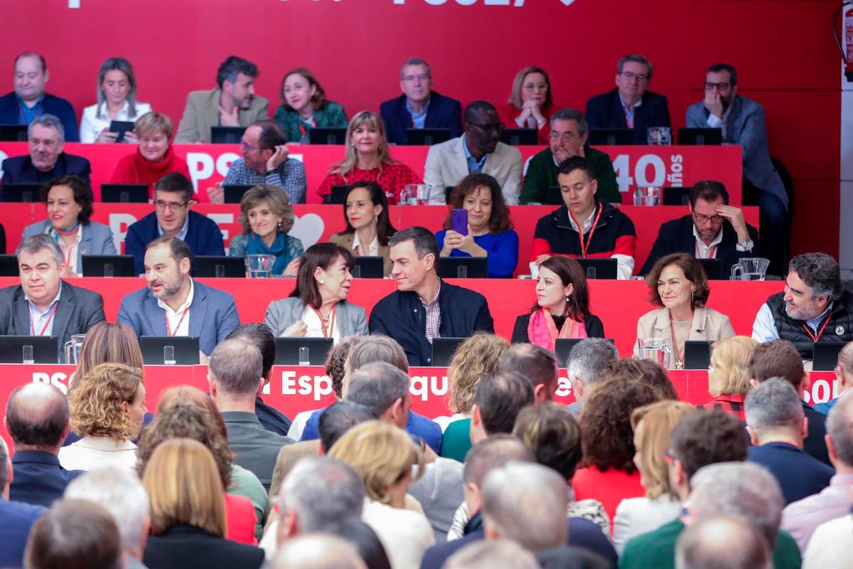 El Comité Federal del PSOE.