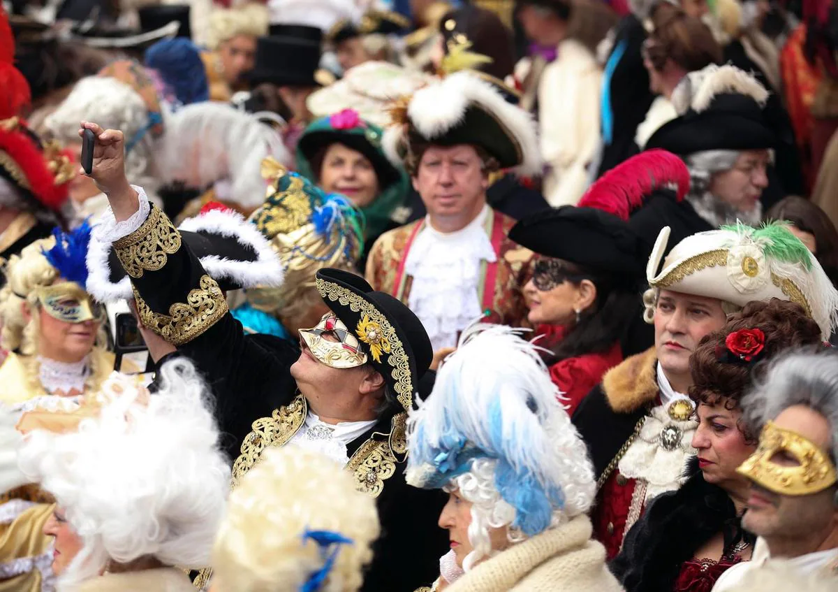 Imagen de la edición de 2016 del carnaval de Venecia