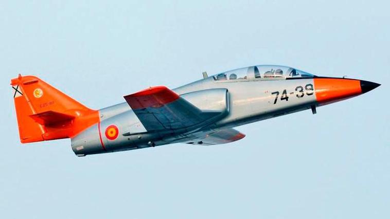 Muere el piloto del avión del Ejército del Aire que se ha estrellado en La Manga