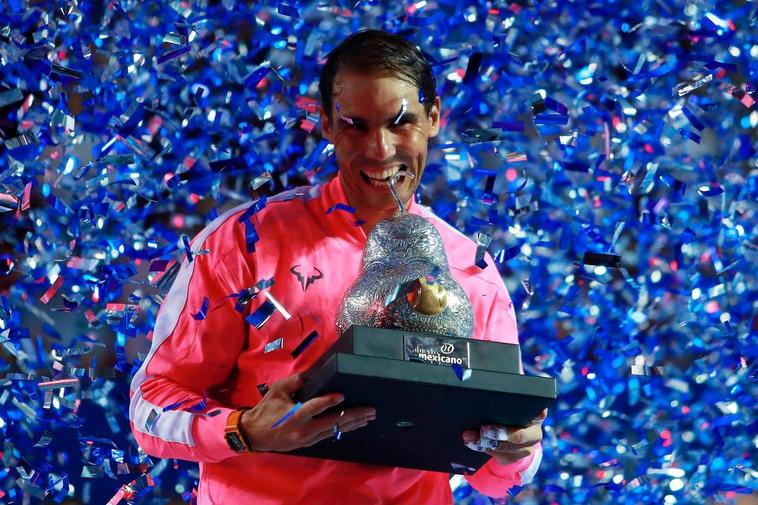 Rafa Nadal conquista el torneo de Acapulco.