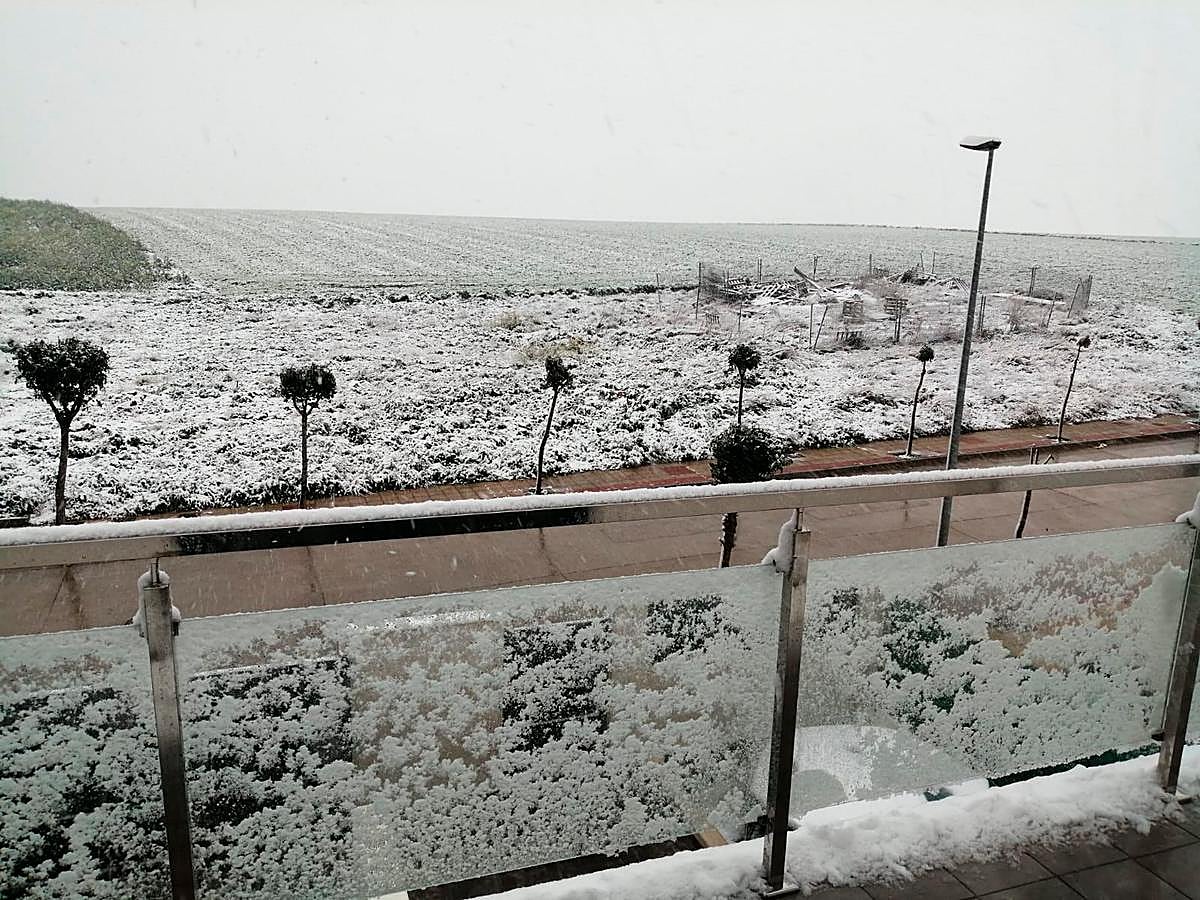 Manto blanco en Cabrerizos.