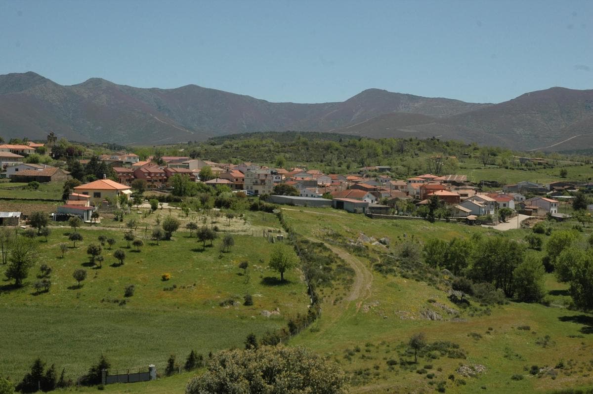 Vista panorámica de la localidad mirobrigense de Agallas