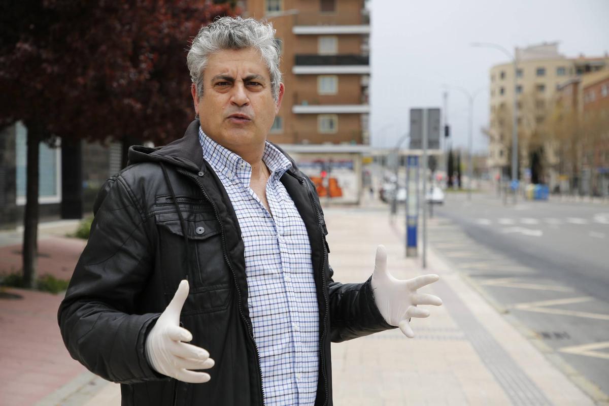 Valentín Ortiz, trabajador del centro penitenciario de Topas.