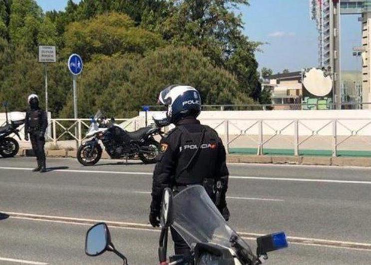 Efectivos de la Policía Nacional.