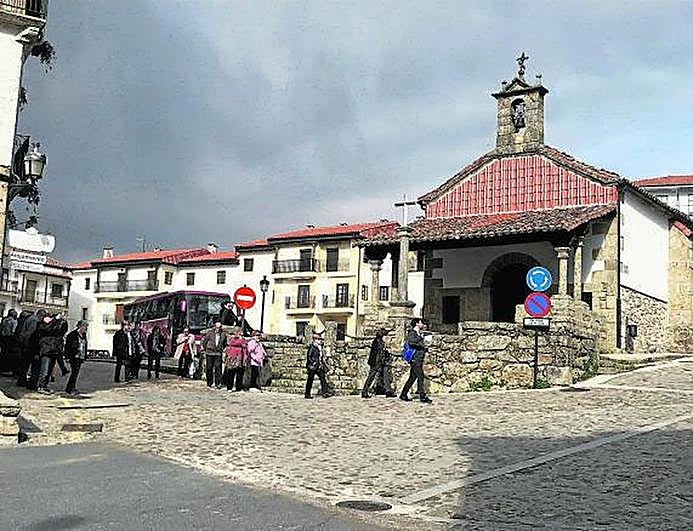 Imagen de una excursión en la zona de la ermita de Humilladero días antes de decretarse el Estado de Alarma.