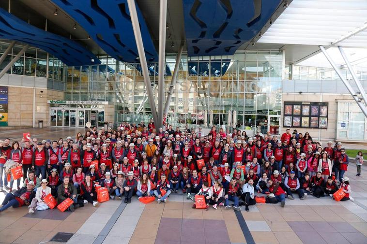 Cientos de participantes al inicio de la pasada edición del Maratón Fotográfico