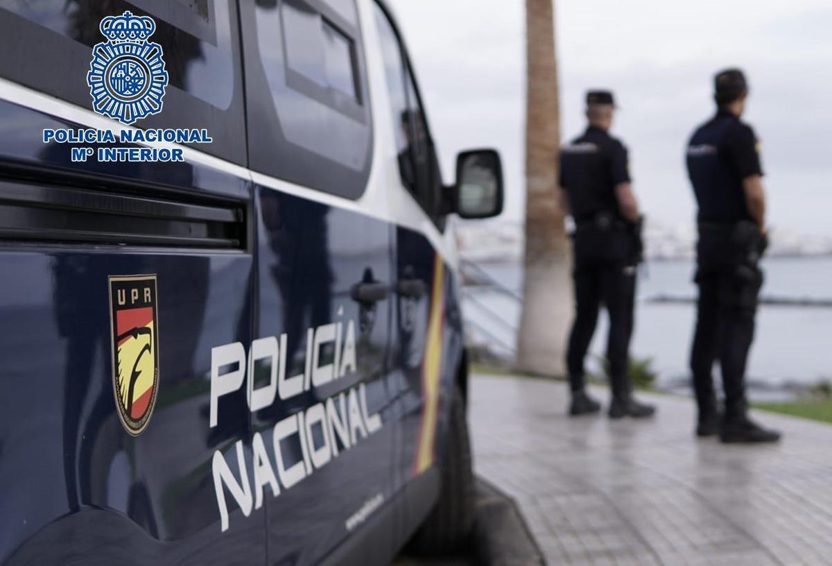 Una patrulla de Policía Nacional.