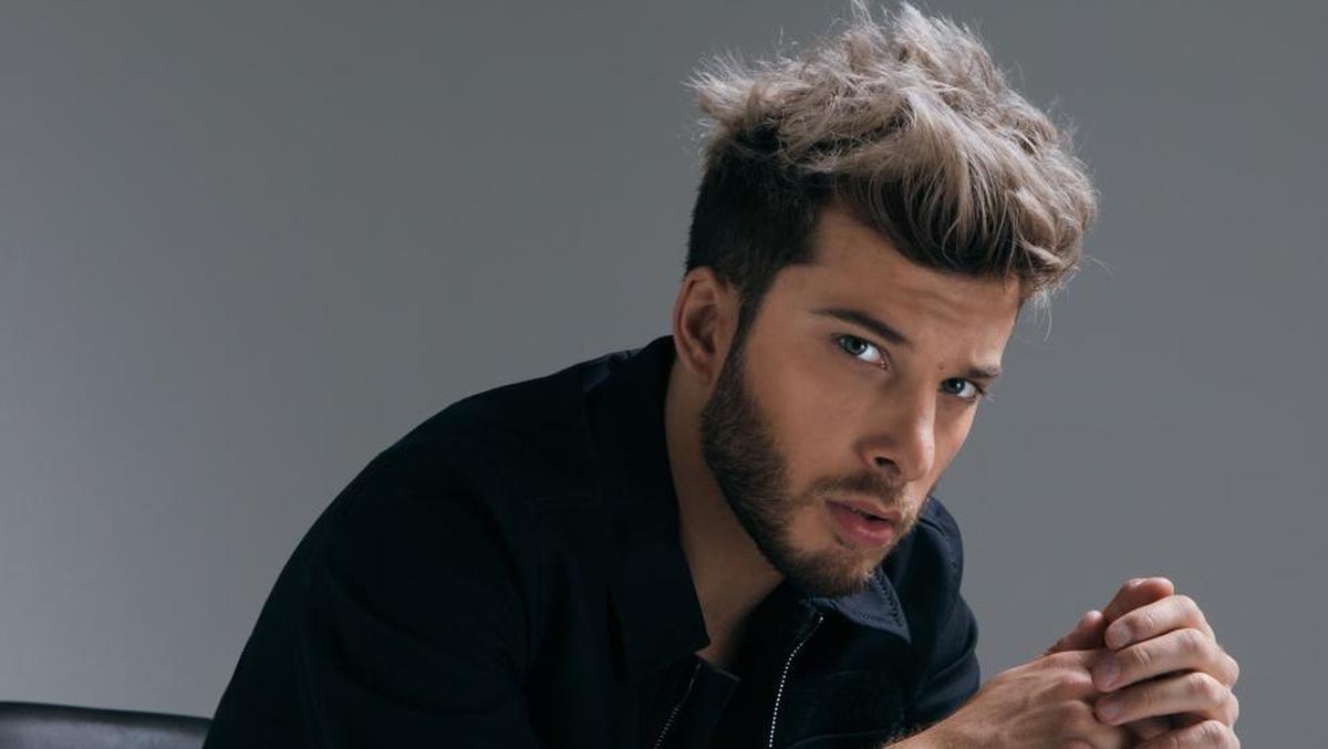 Blas cantó, el intérprete elegido por España para Eurovisión.