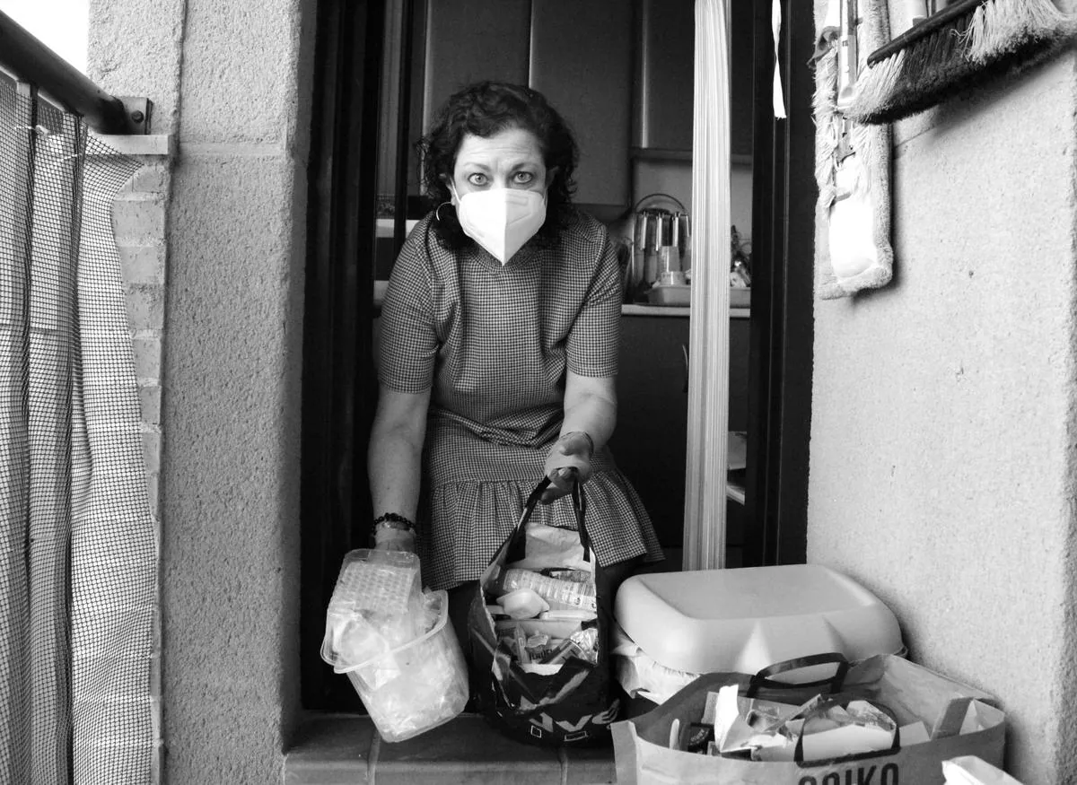 “Hogar, reciclable hogar”, fotografía de Celia Luis Sánchez, ganadora del Premio del Público del IX Maratón Fotográfico de LA GACETA.