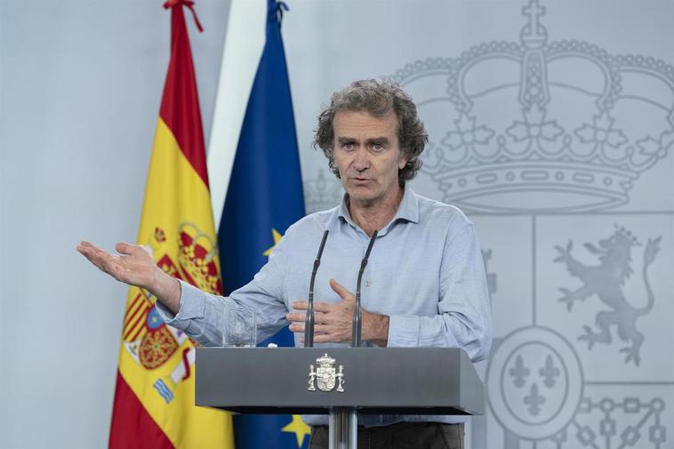 El director del Centro de Coordinación de Alertas y Emergencias Sanitarias, Fernando Simón.