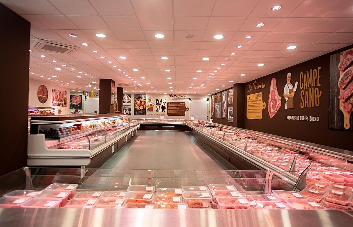 Imagen interior de uno de los establecimientos Campesano