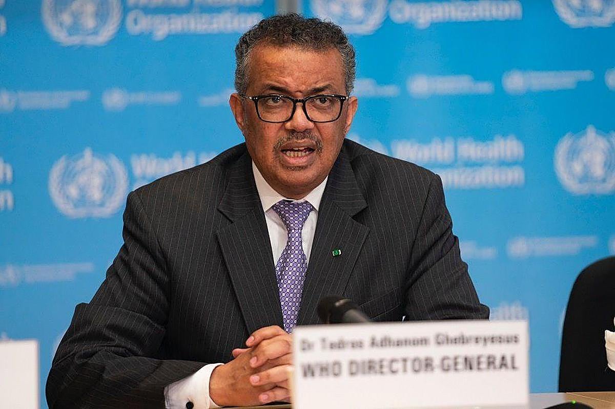 El director general de la Organización Mundial de la Salud (OMS), Tedros Adhanom Ghebreyesus.