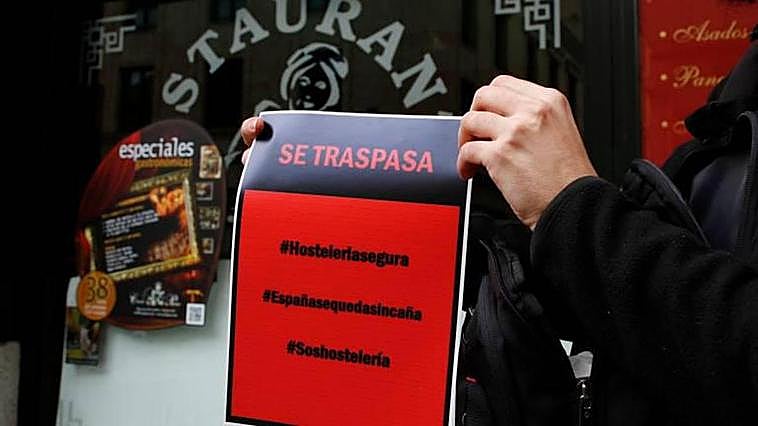 Un empresario salmantino con la campaña se traspasa por los ERTE en hostelería.