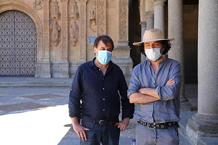 Chema de la Peña en Salamanca.