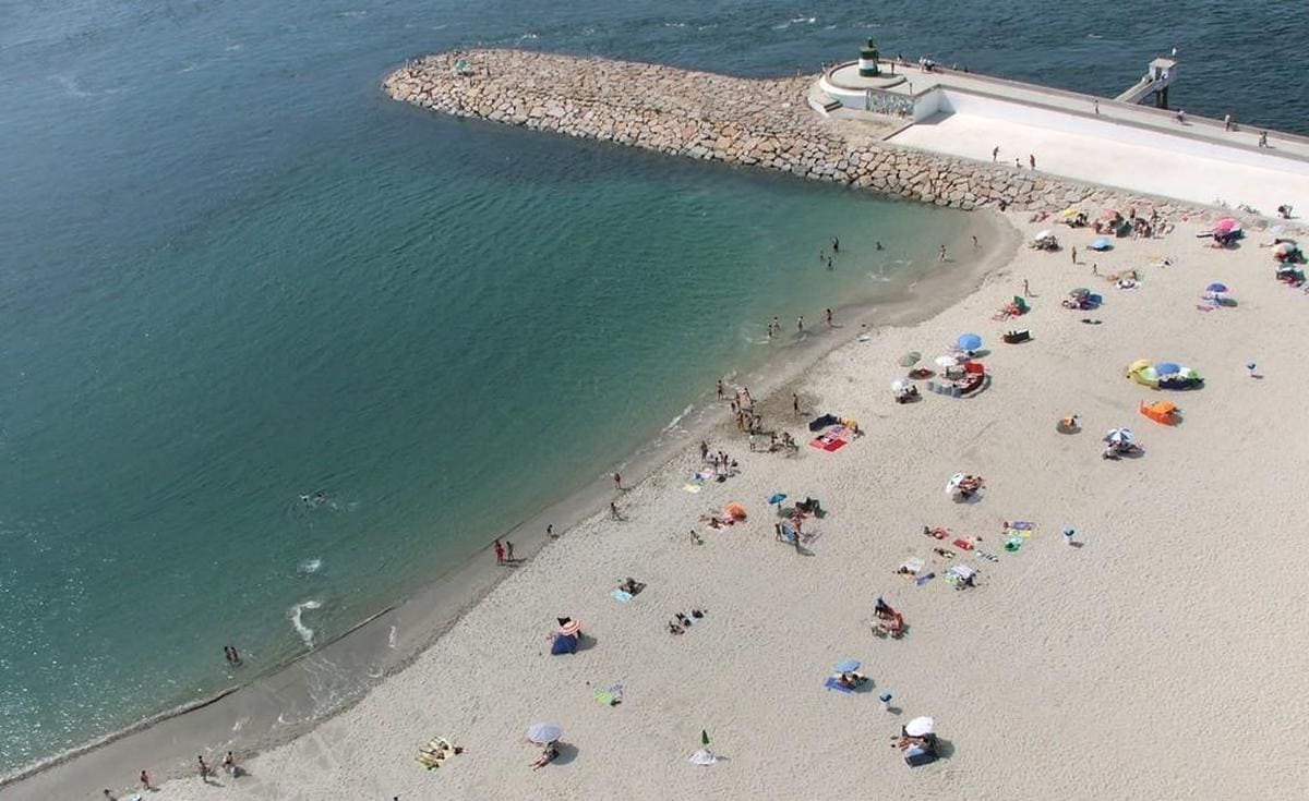 La playa de Barra, de las más cercanas a Salamanca.