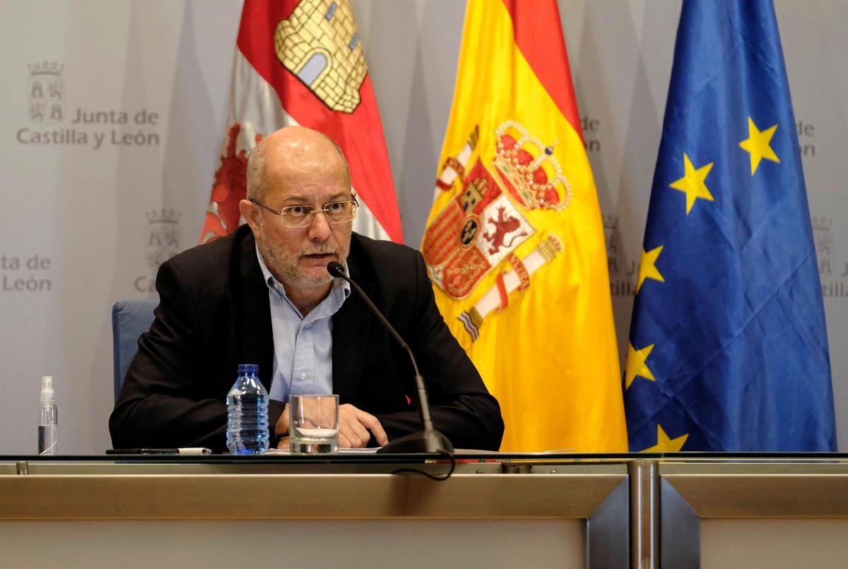 El vicepresidente de la Junta de Castilla y León y portavoz, Francisco Igea.