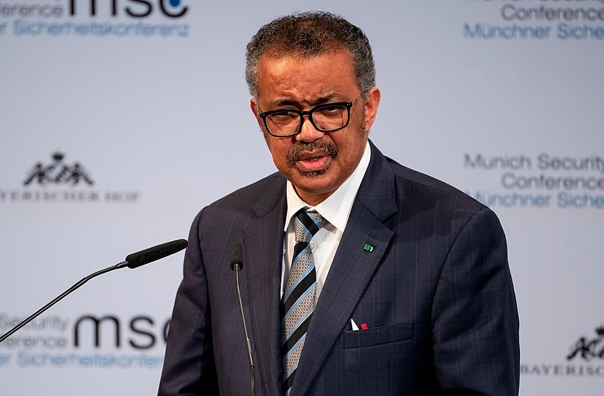 El director general de la OMS, Tedros Adhanom Ghebreyesus