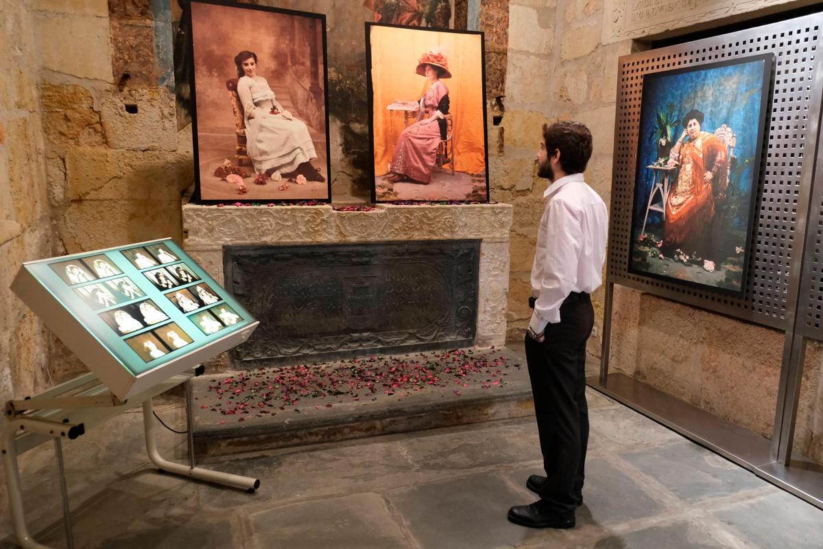 Exposición Retratos de mujer en la Filmoteca de Castilla y León.