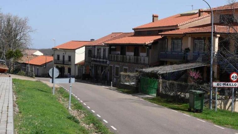 Imagen de la entrada de El Maíllo.