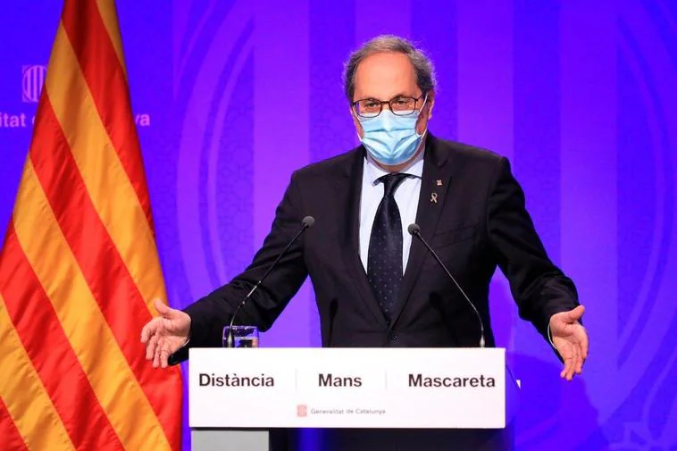 Quim Torra, presidente de la Generalitat.