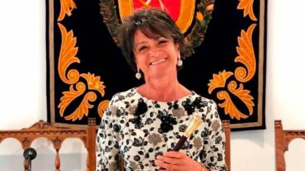 Luisa Paz, alcaldesa del Ayuntamiento de Vitigudino.