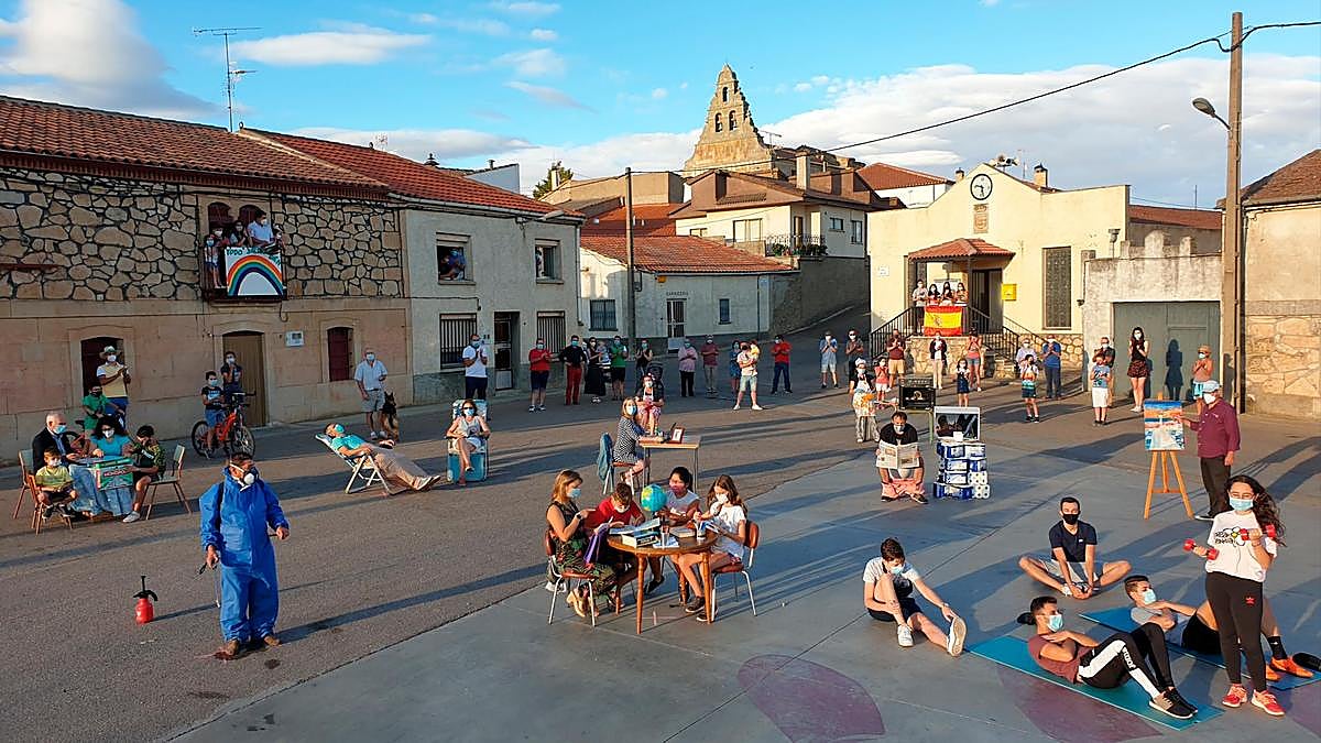 CONCURSO ‘Así somos en mi pueblo’: Forfoleda revive las escenas del confinamiento