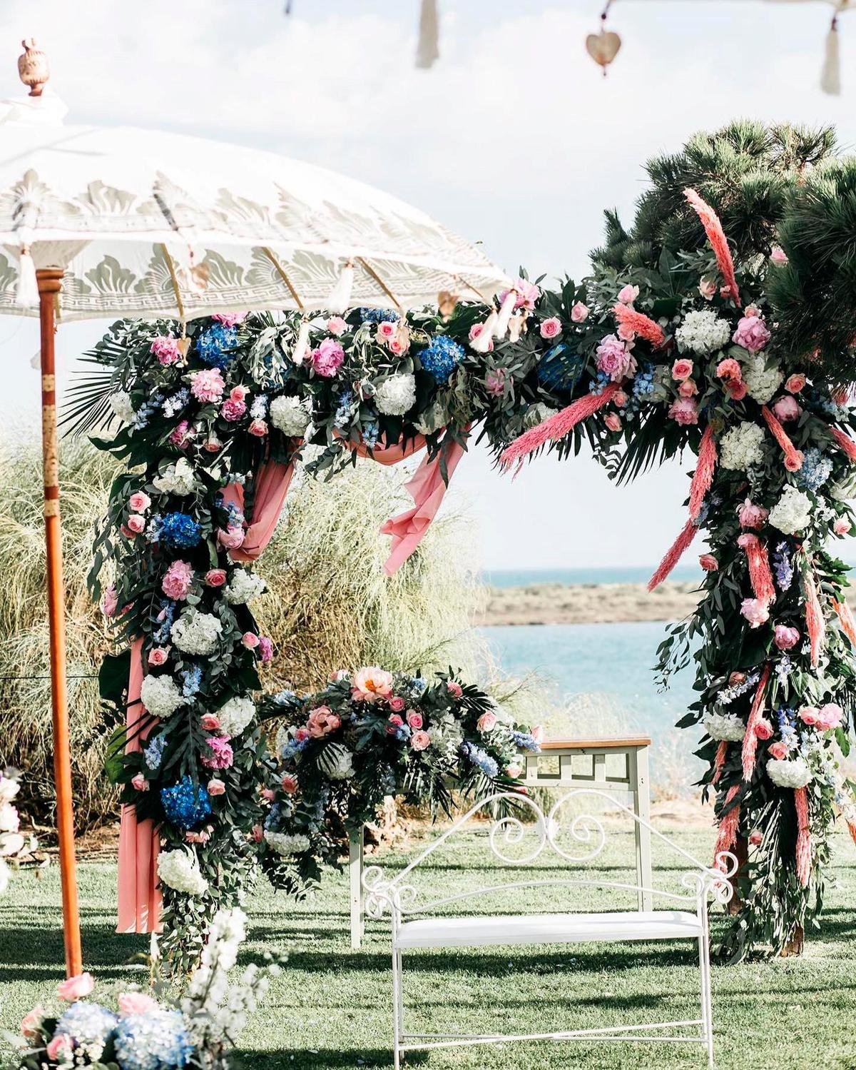 Escenario de una boda.