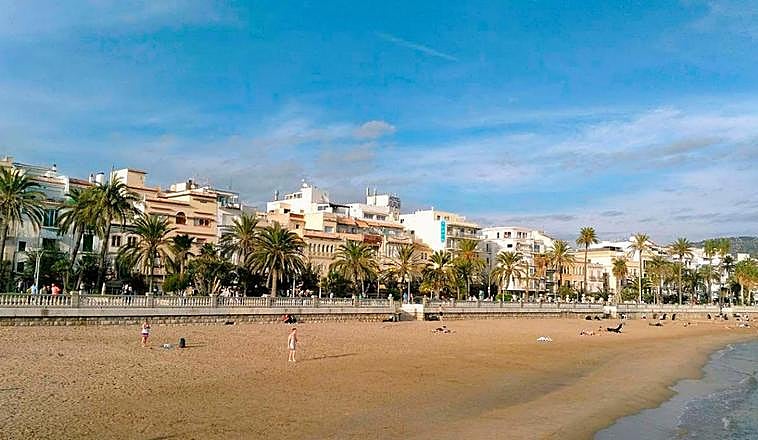 Playa de Sitges.
