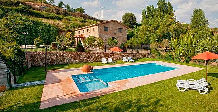 Las casas rurales con piscina han sido las más demandadas, cuya ocupación está siendo del cien por cien.