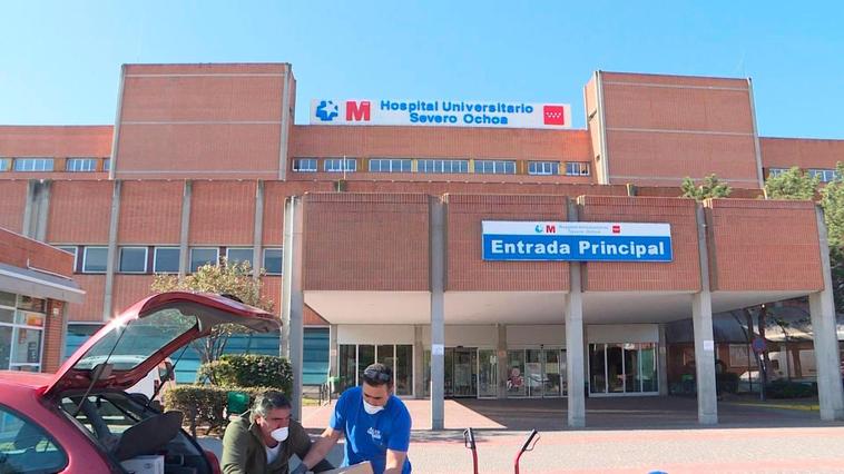 Imagen del Hospital Severo Ochoa de Leganés.