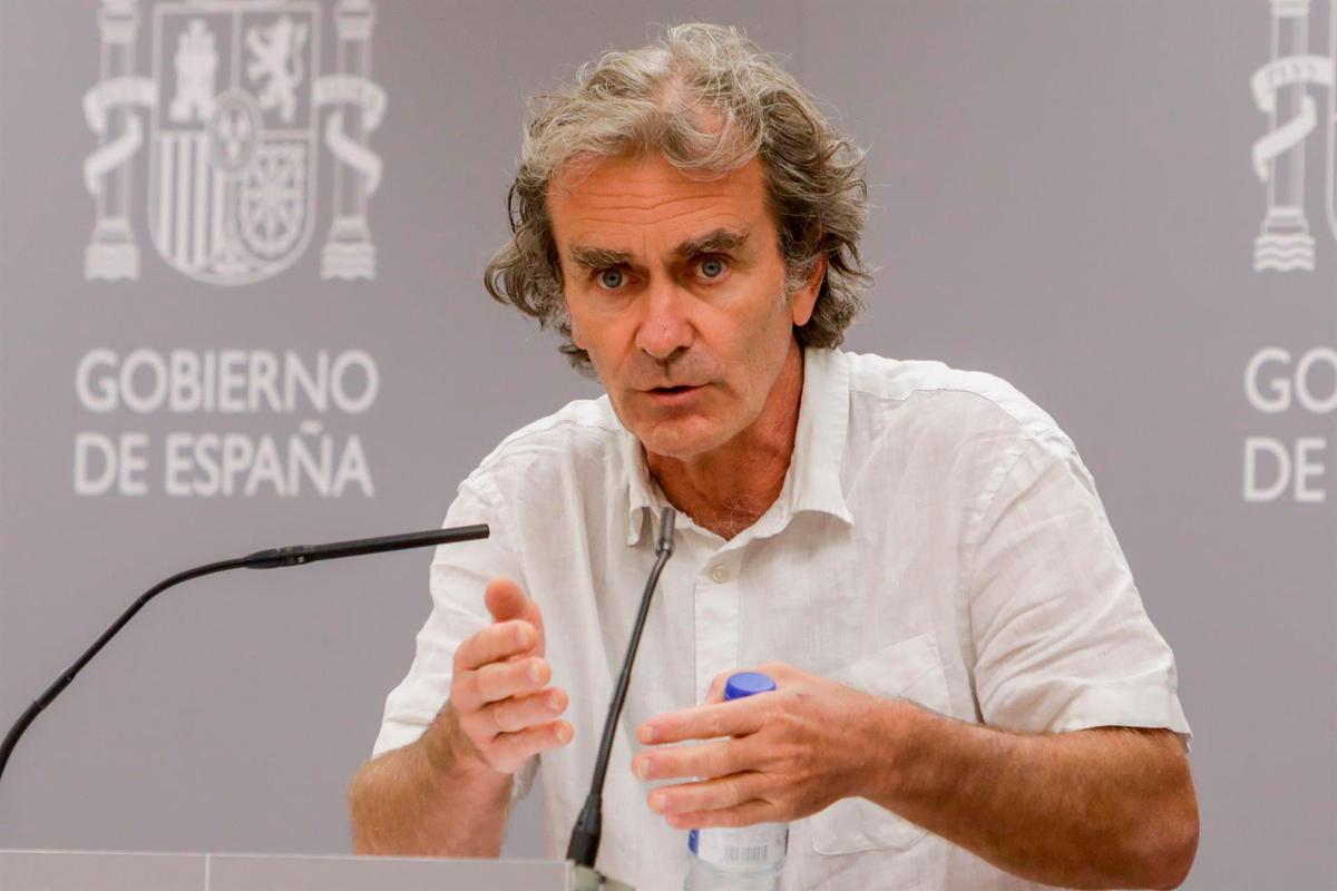 El director del Centro de Coordinación de Alertas y Emergencias Sanitarias, Fernando Simón.