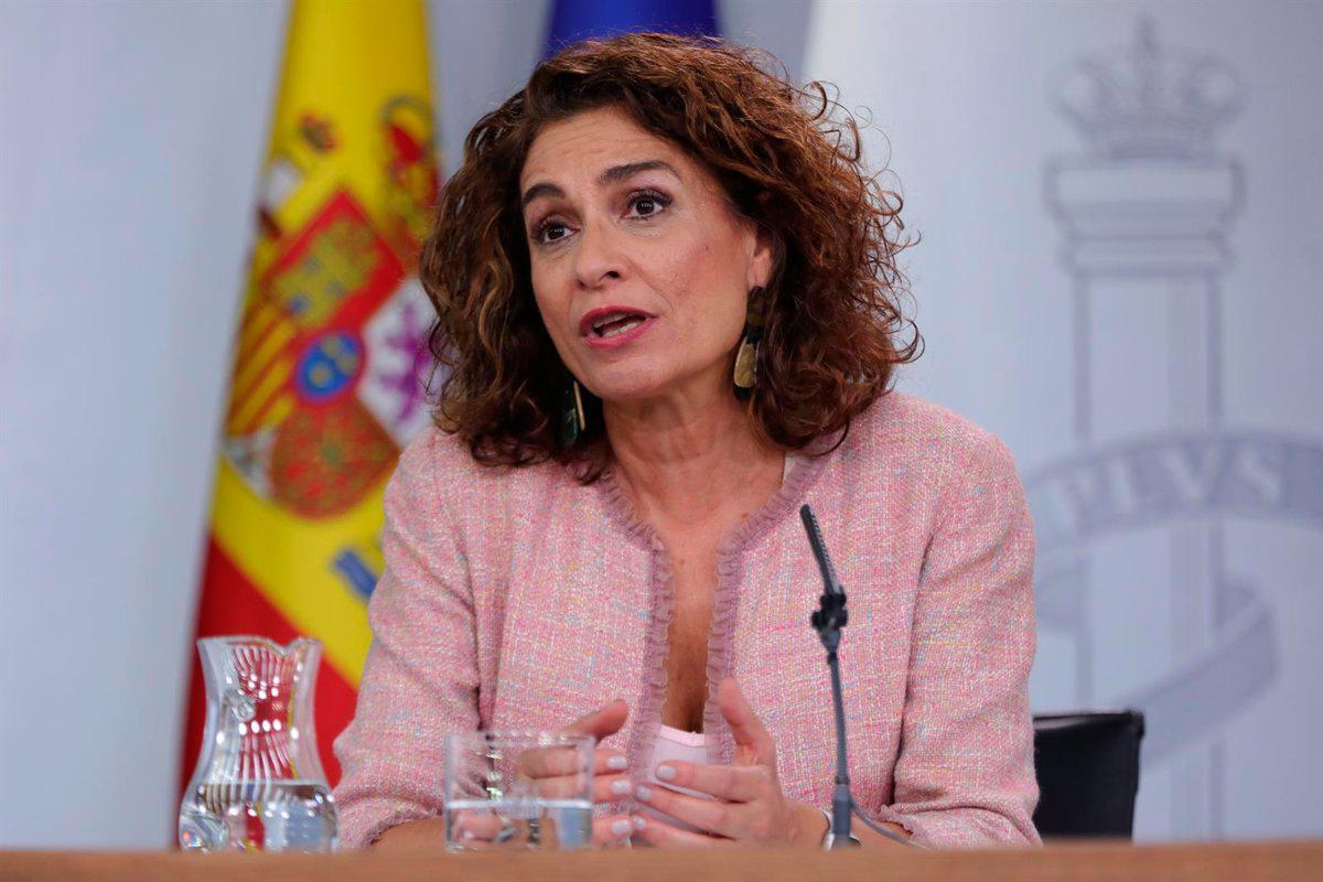 La portavoz del Gobierno, María Jesús Montero. | E.P.