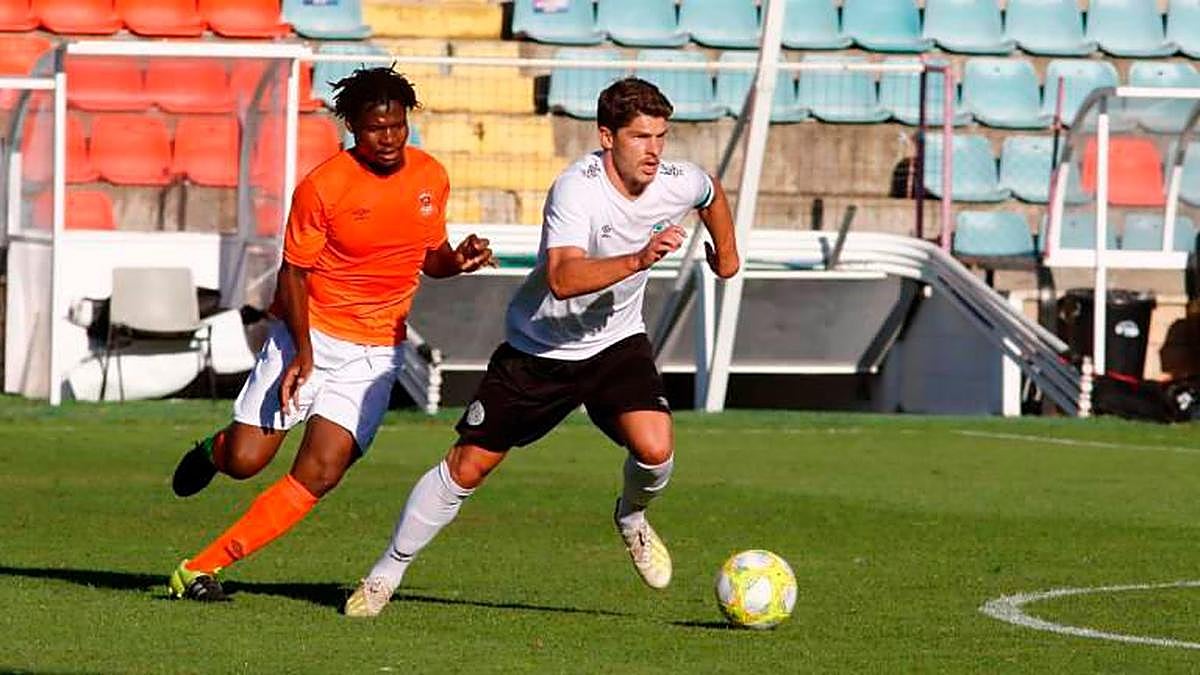 Imagen del partido del Salamanca UDS contra el Ciudad Rodrigo la pasada semana.