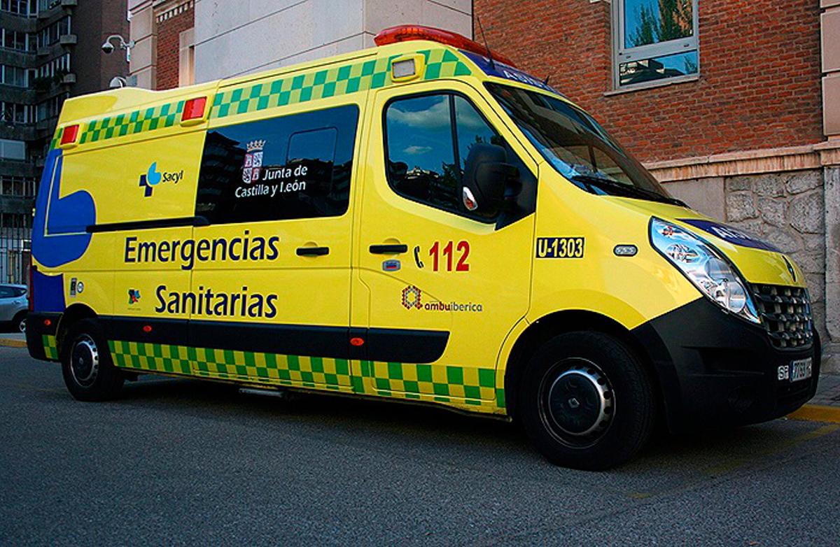 Ambulancia de Emergencias Sacyl.