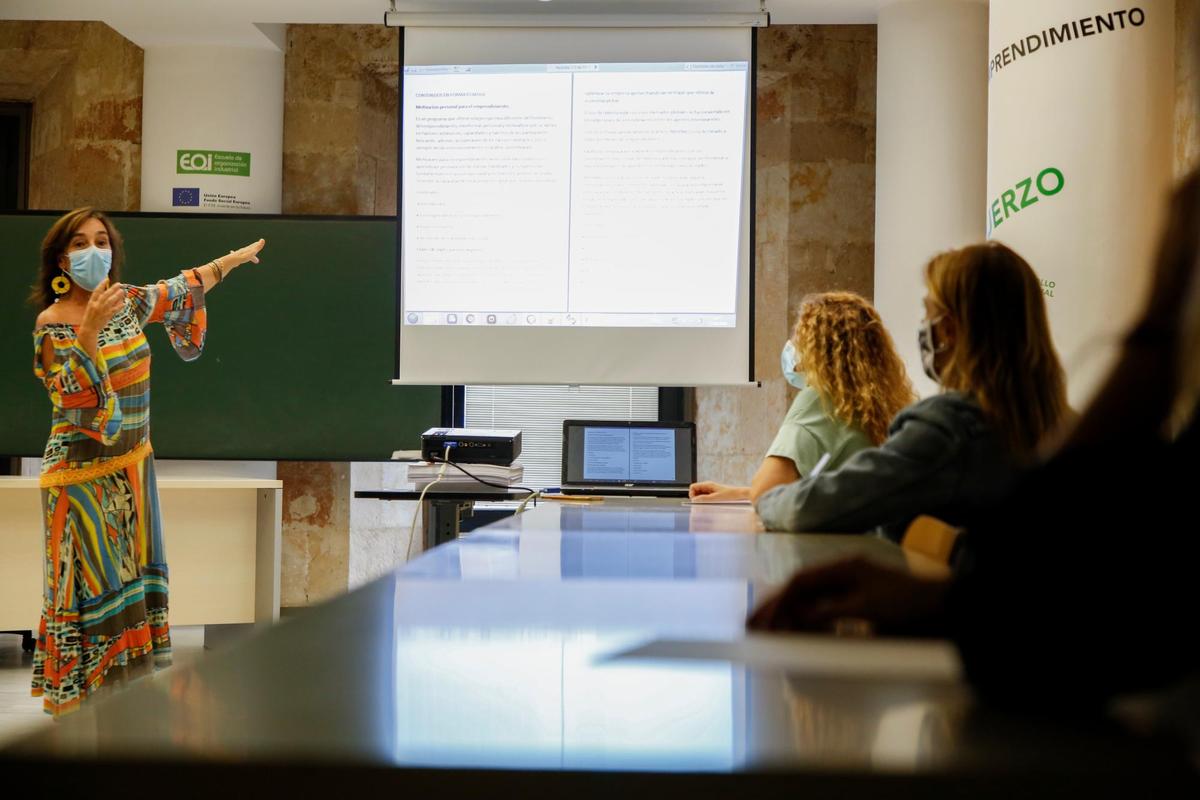 Una de las actividades formativas que se llevan a cabo en la Cámara de Comercio