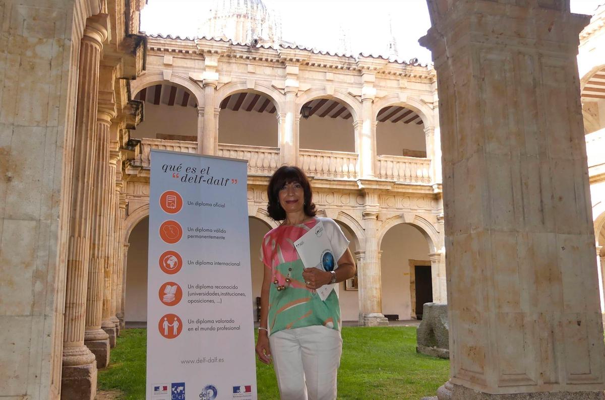 Ana Teresa González, profesora de Filología Francesa de la Universidad de Salamanca
