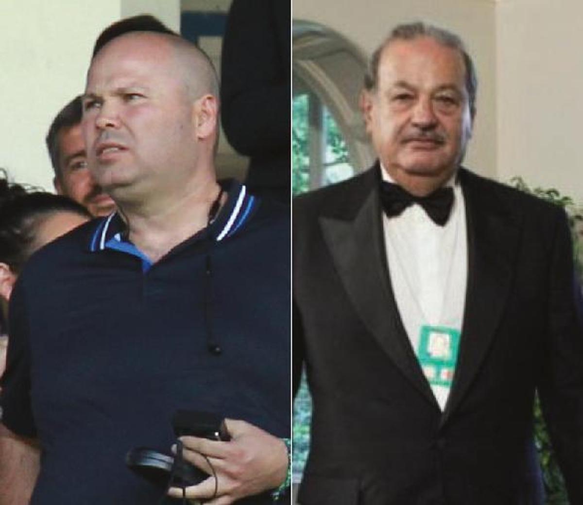 El poco parecido que existe entre los mexicanos Carlos Slim y Lovato