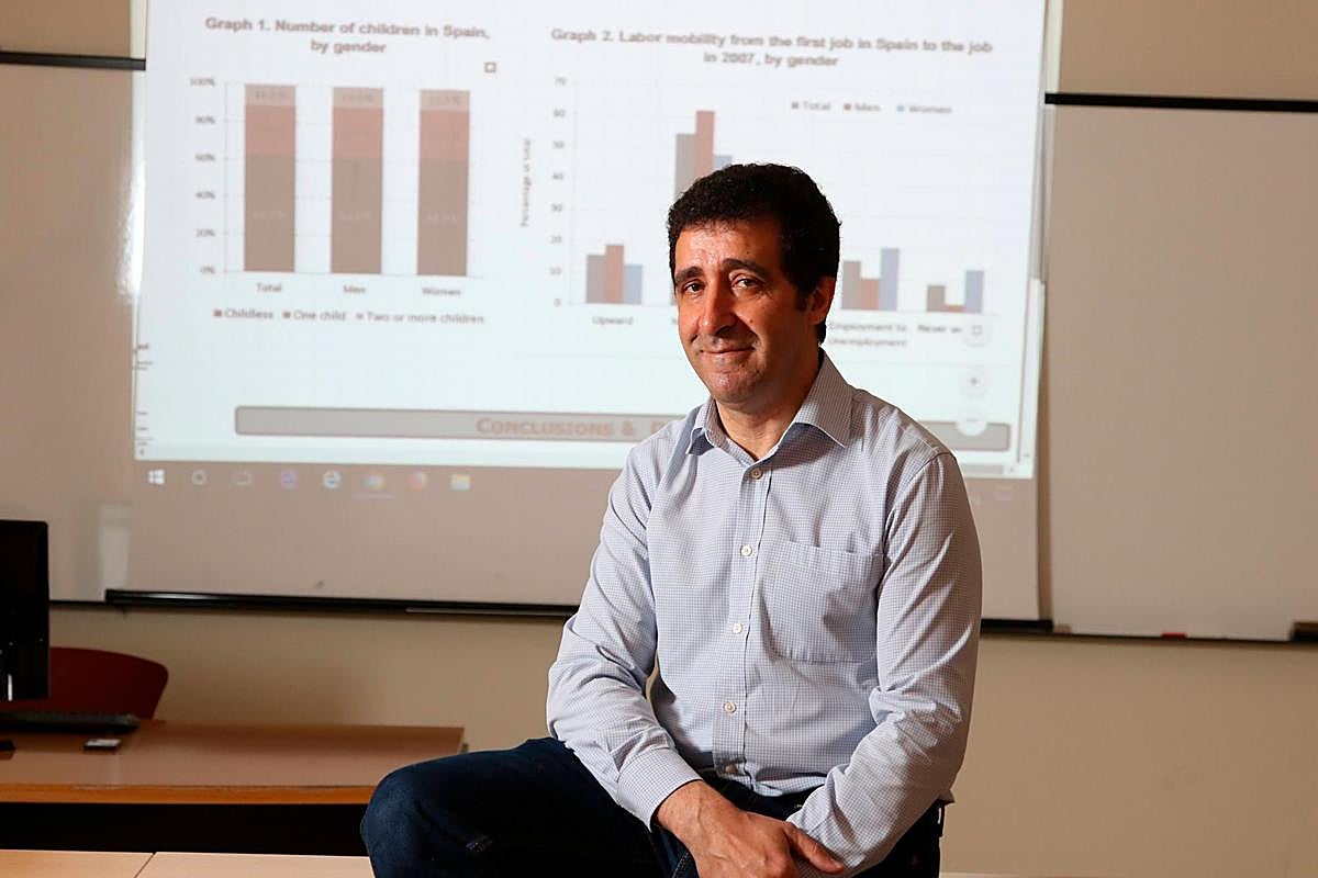 Alberto del Rey, demógrafo y profesor de la Universidad de Salamanca.